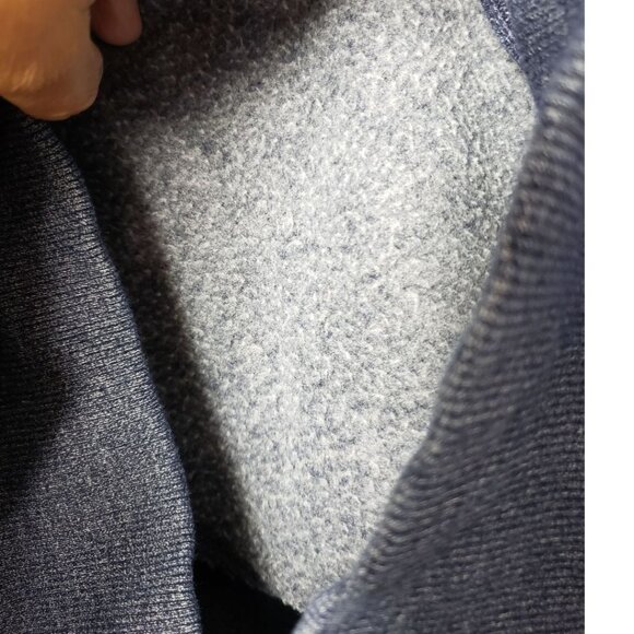 Superdry Grit Tab Vtg Hoodie Pullover With Drawstrings Navy Blue Large - Picture 10 of 14